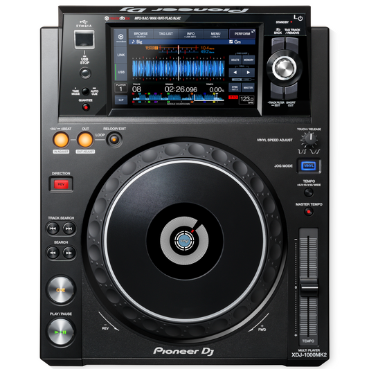 Pioneer XDJ-1000MK2 Performance Digital Multiplayer - 7-Zoll-Touchscreen - Neuwertig, geöffnete Verpackung